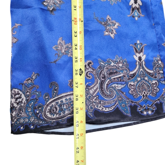 Clover Canyon Silk Color Block Drawstring Pants, Small - Picture 9 of 9